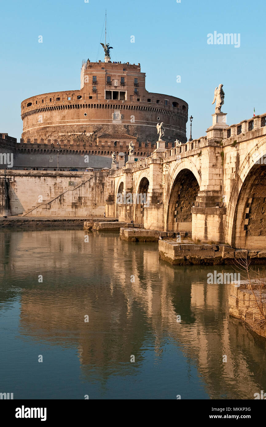Castle of Angels / Rome | Engelsburg / Rom Stock Photo