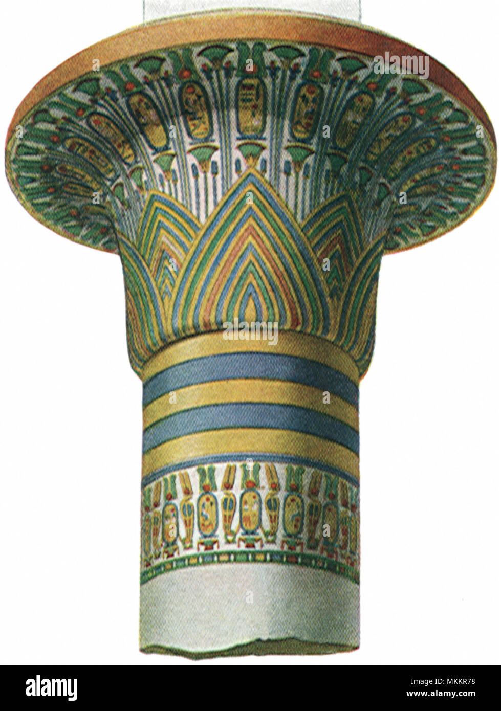 Papyrus Cluster Capital Stock Photo - Alamy