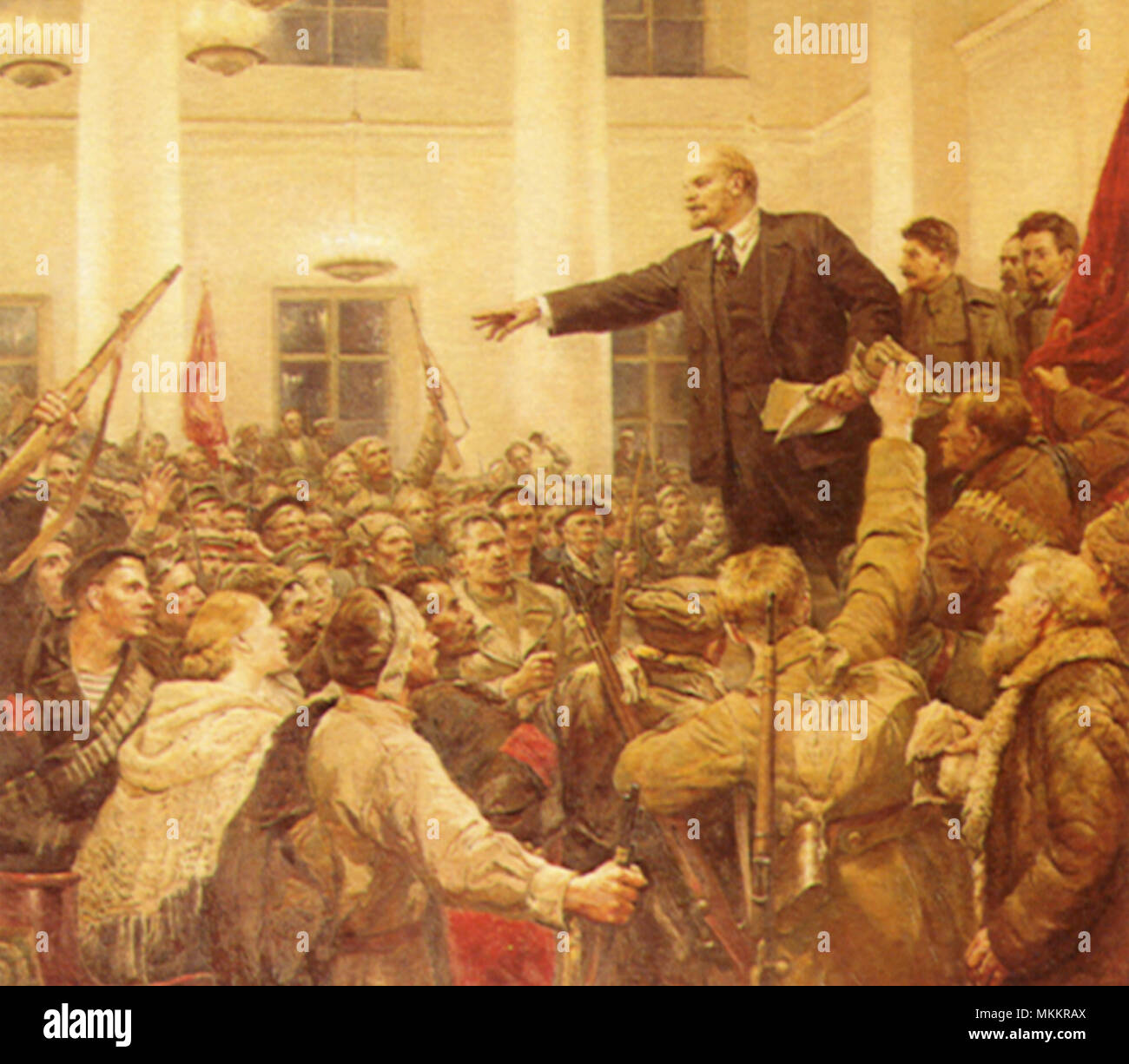 Lenin speech hi-res stock photography and images - Alamy