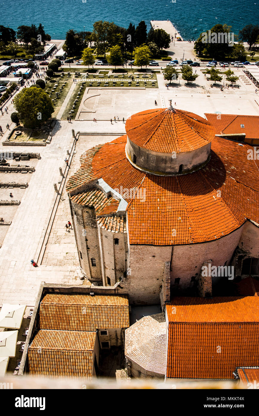 Zadar Old Town Stock Photo Alamy