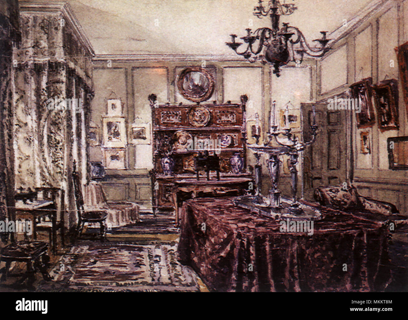 Artists drawing room hi-res stock photography and images - Alamy