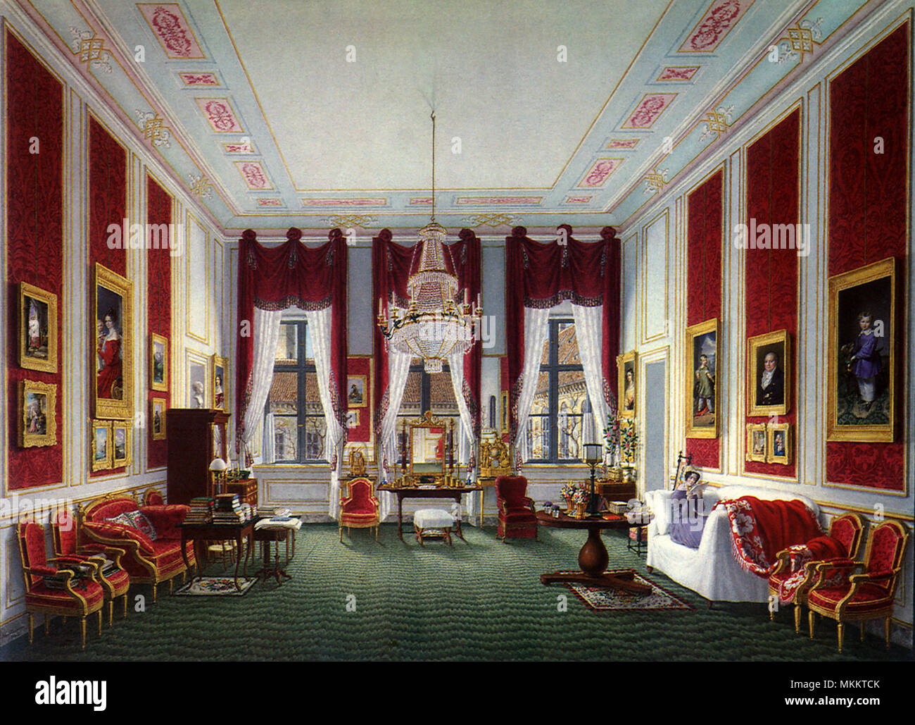 Queen's Dressing Room. Munich Stock Photo Alamy