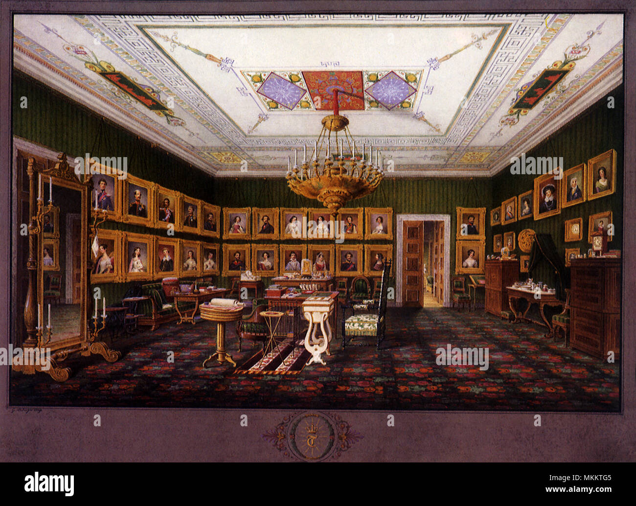 Royal Dressing Room Stock Photo Alamy