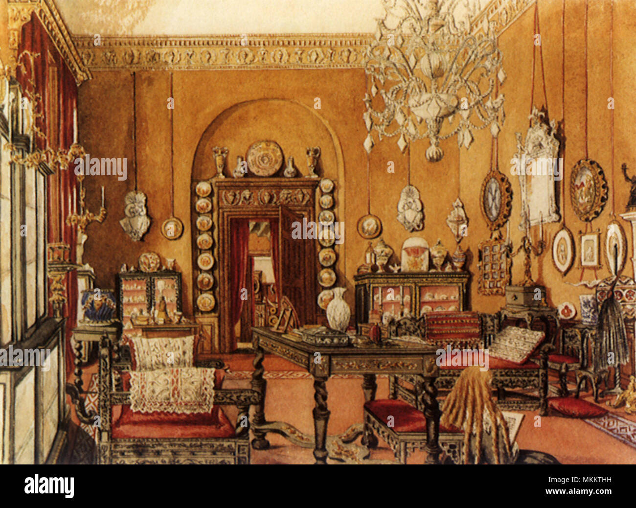 Antiques, Drawing Room Stock Photo Alamy