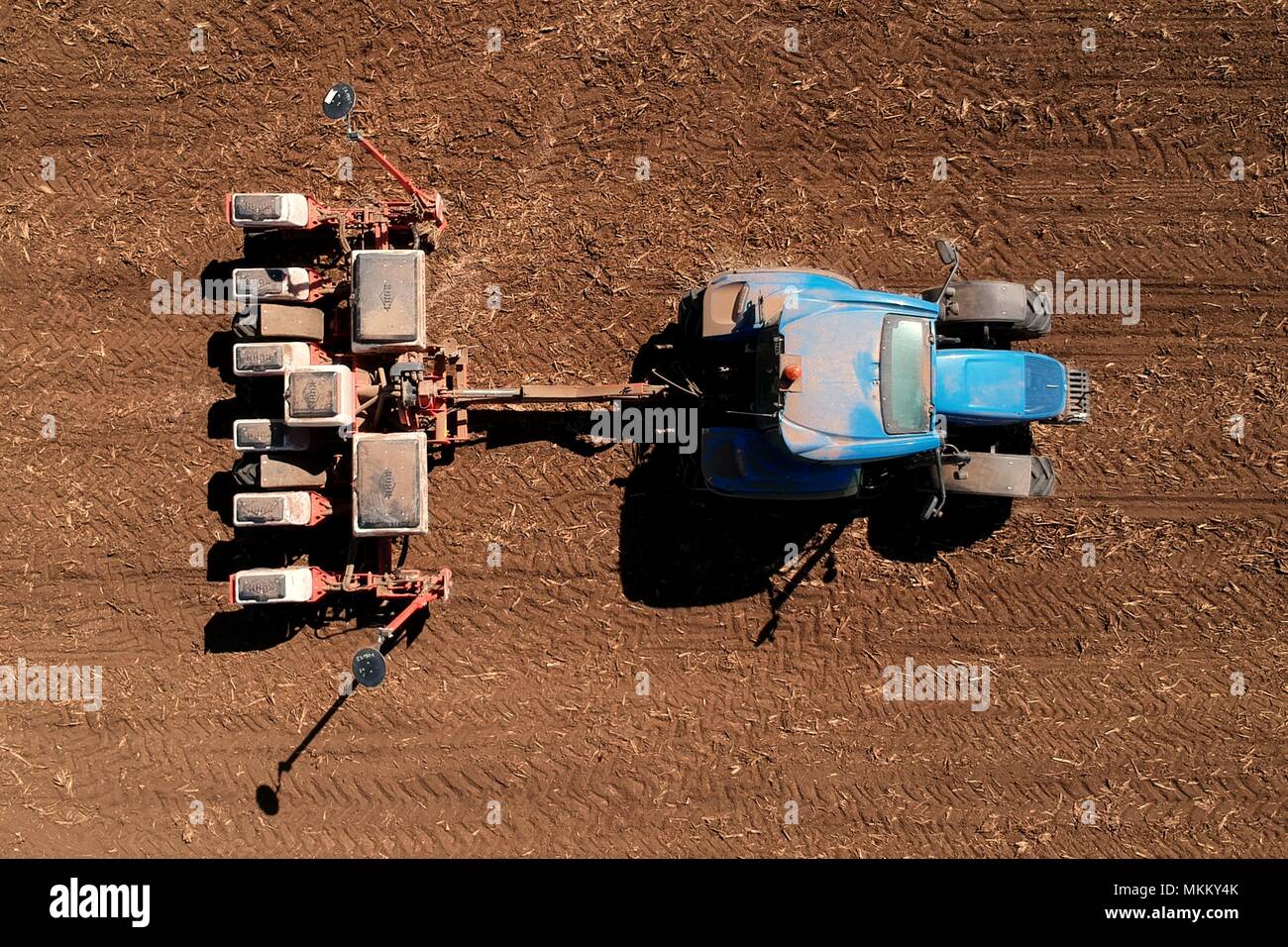 Birds eye view of farm land hi-res stock photography and images - Alamy