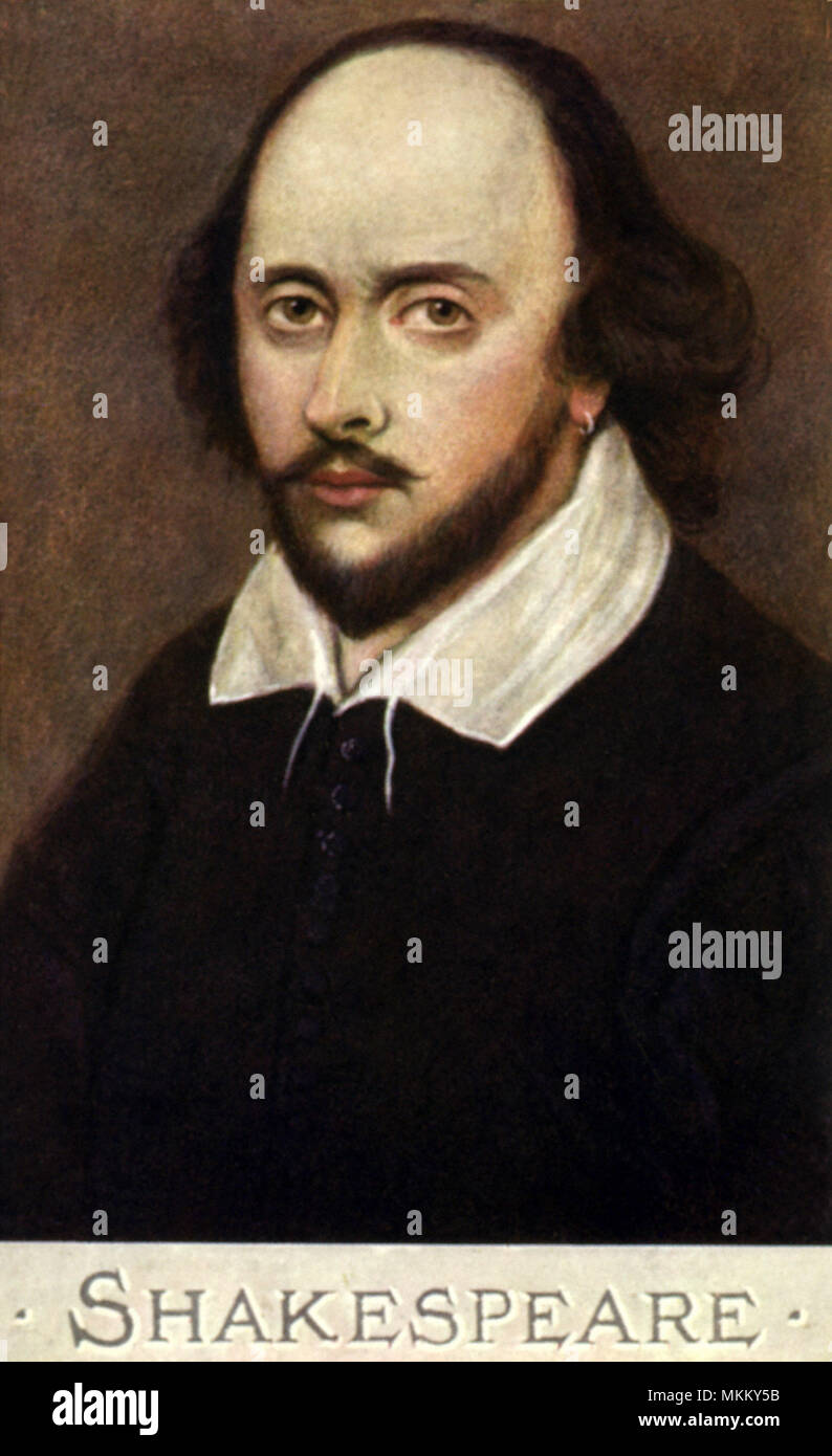 William Shakespeare Stock Photo