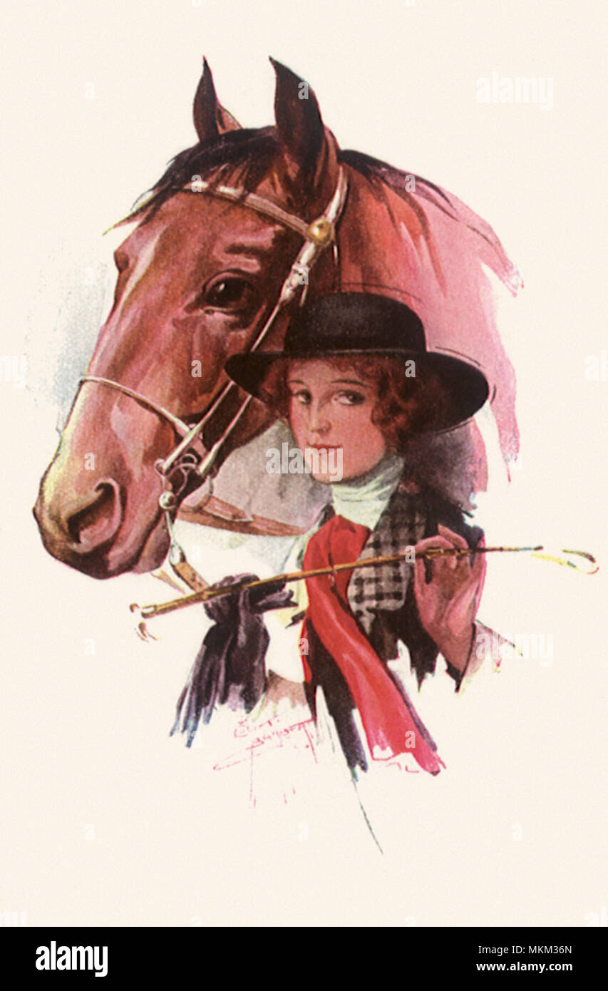 Vintage crop horse hires stock photography and images Alamy