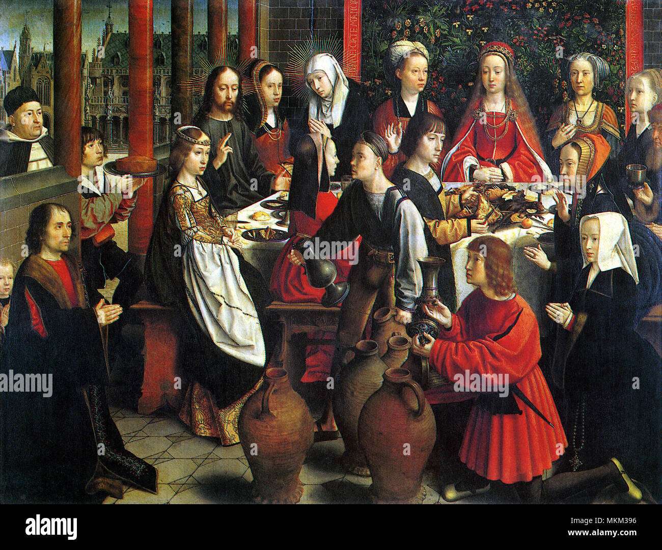 Jesus turning water into wine hi-res stock photography and images - Alamy