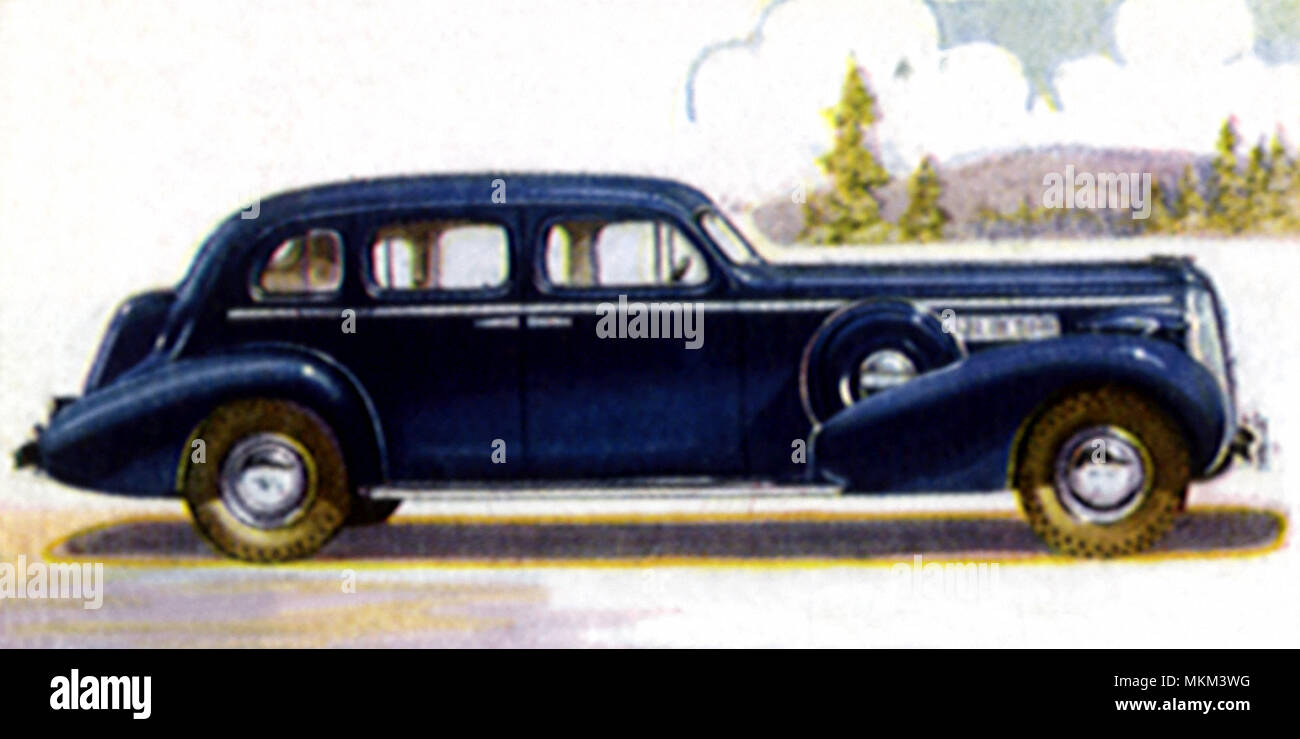 1937 Buick Empire Saloon Stock Photo
