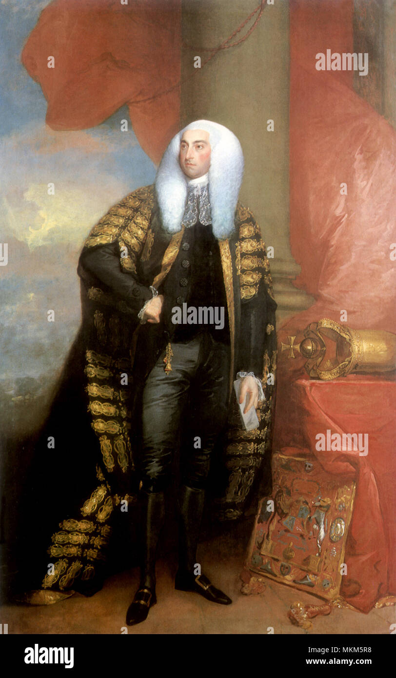 John, Lord Fitzgibbon 1789 Stock Photo