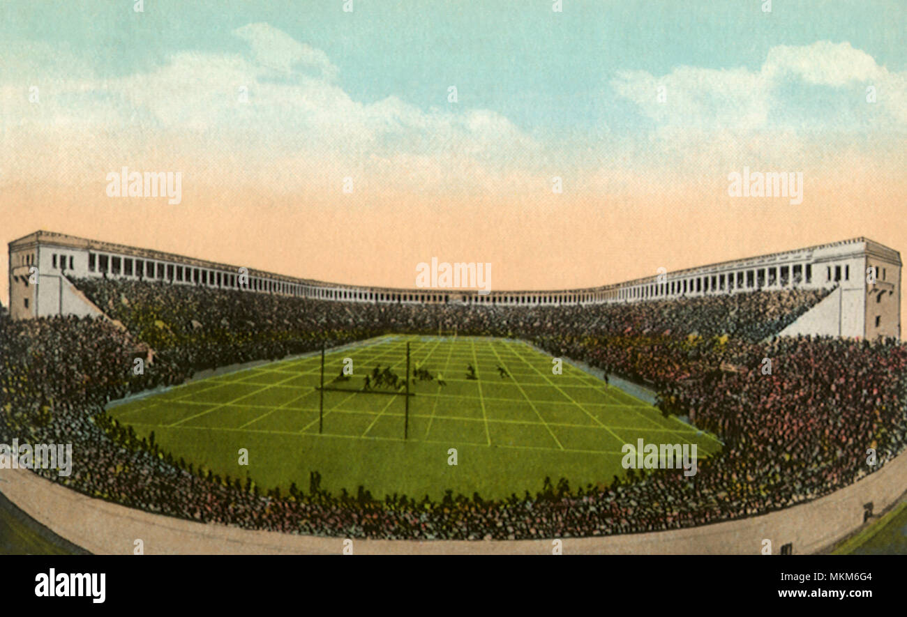 Harvard Stadium. Cambridge. Stock Photo