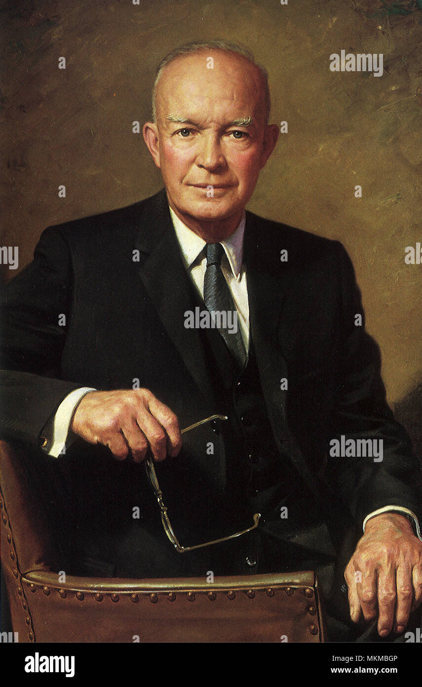 Dwight D. Eisenhower Stock Photo