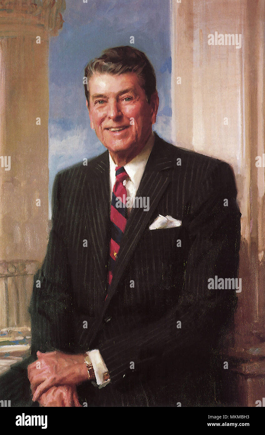 Ronald Reagan Stock Photo