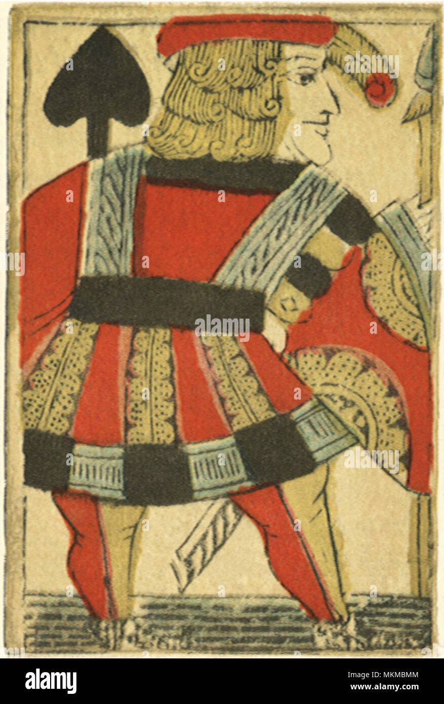 King of Spades Stock Photo Alamy