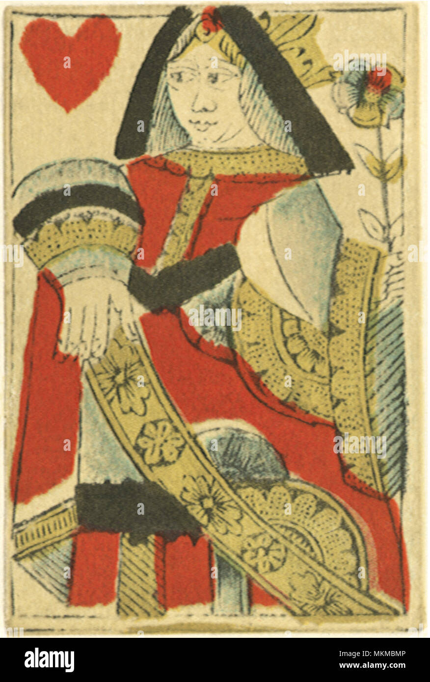 Queen of Hearts Stock Photo Alamy