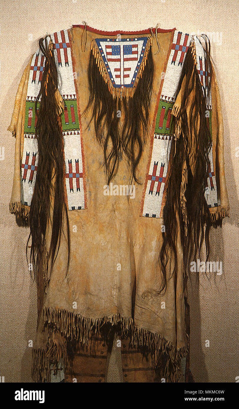 Native american war shirt hi-res stock photography and images - Alamy