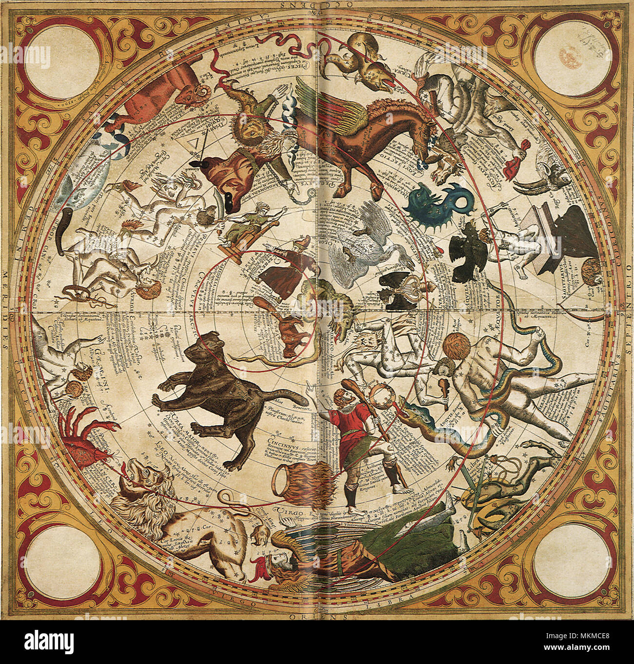 Celestial planisphere hi-res stock photography and images