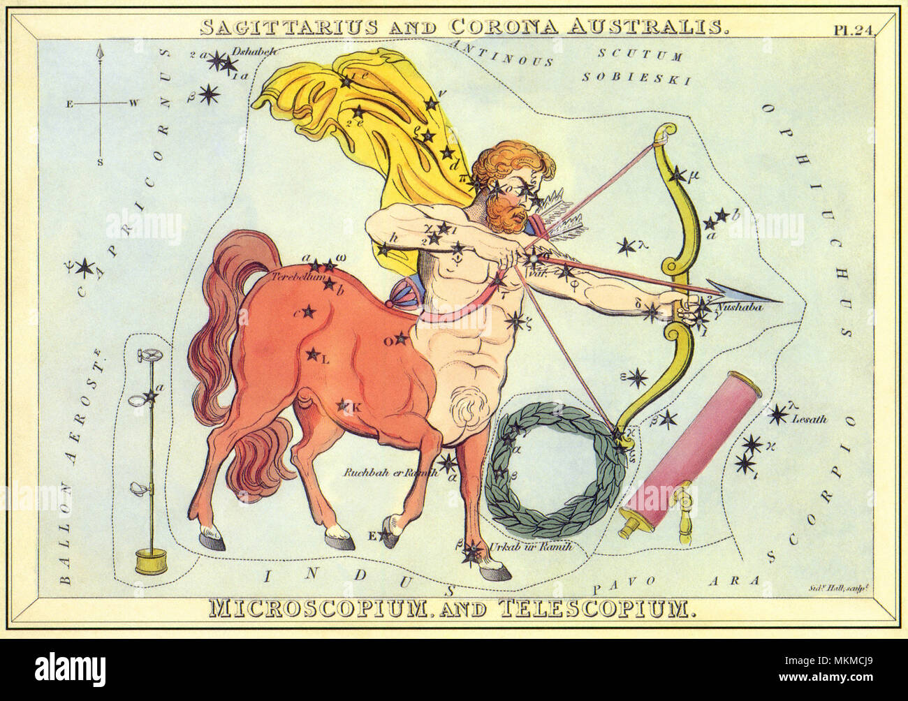 Sagittarius, the Centaur Stock Photo