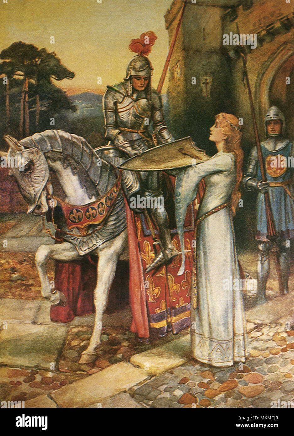Рыцарь средневековье Ланселот