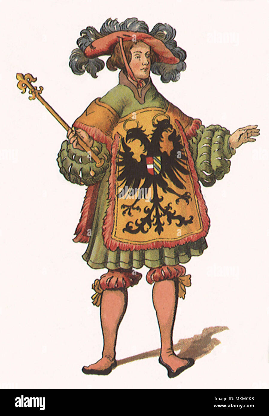 Medieval Dress Stock Photo