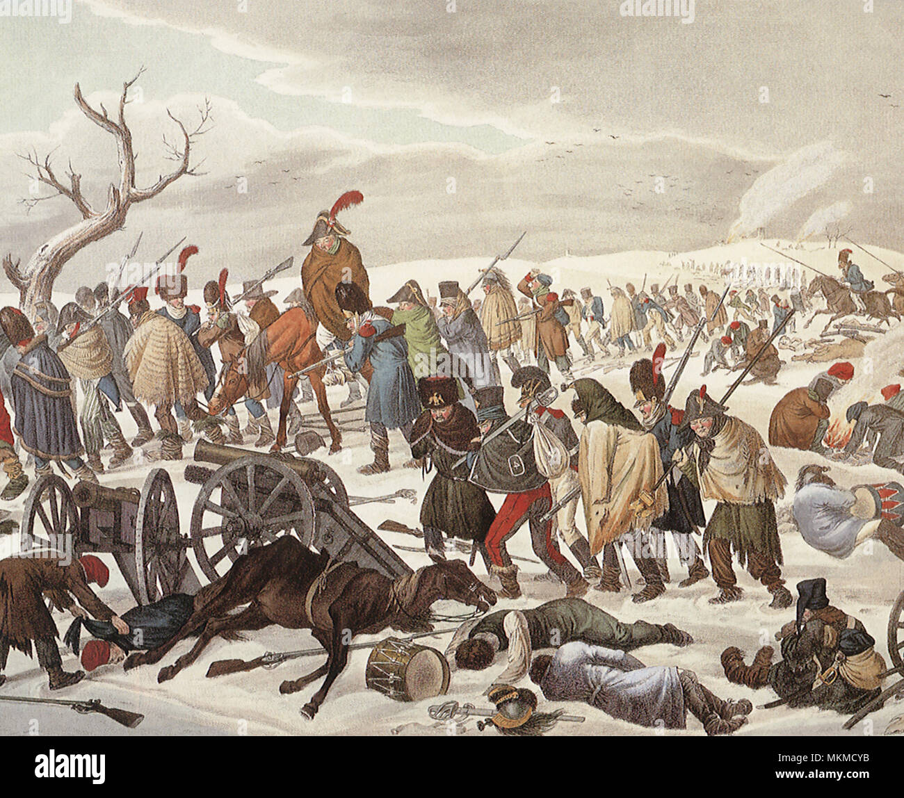 Army Retreat In Winter 1812 Stock Photo Alamy army-retreat-in-winter-1812-stock-photo-alamy
