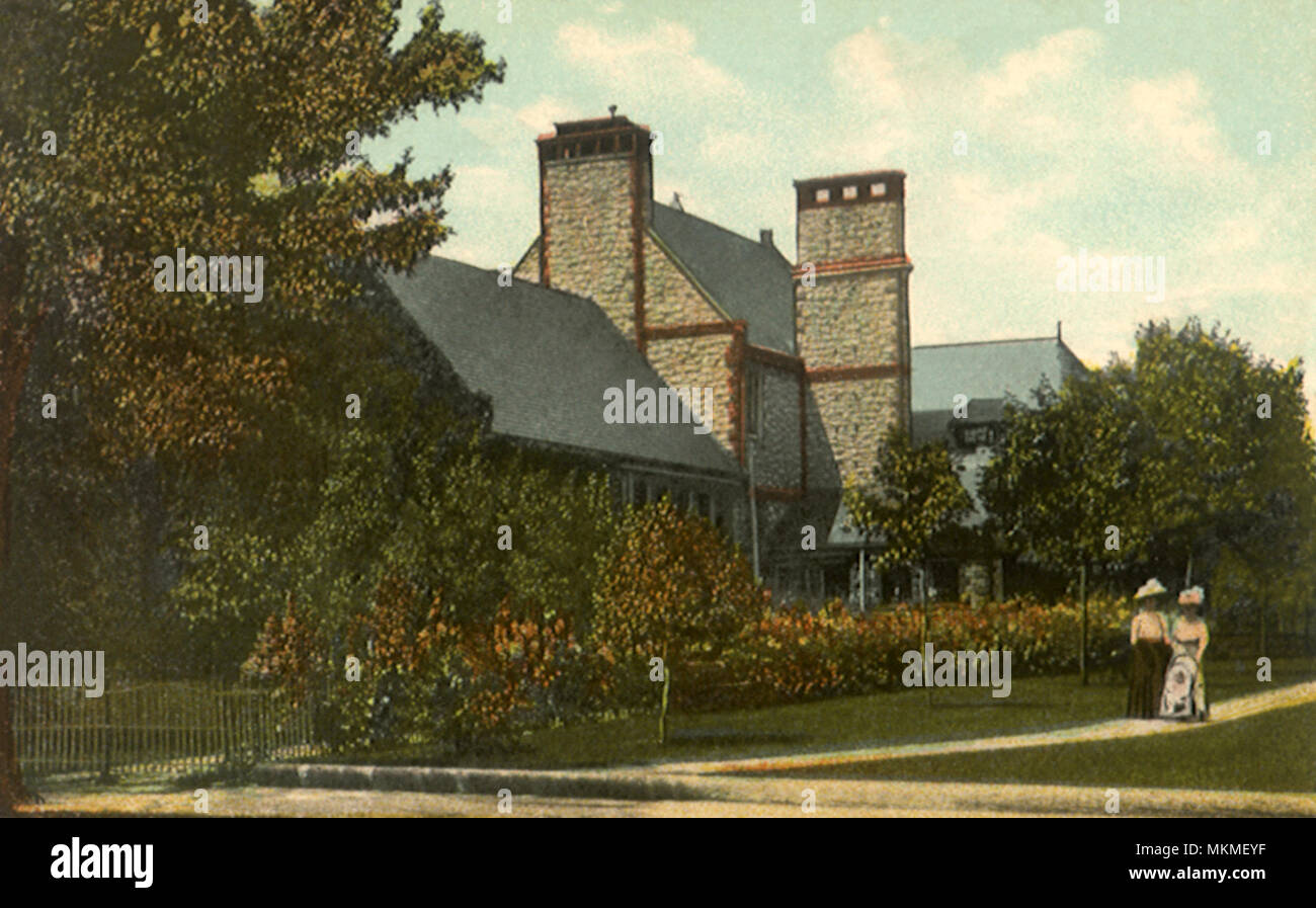 Hoyt Library. Saginaw Stock Photo Alamy