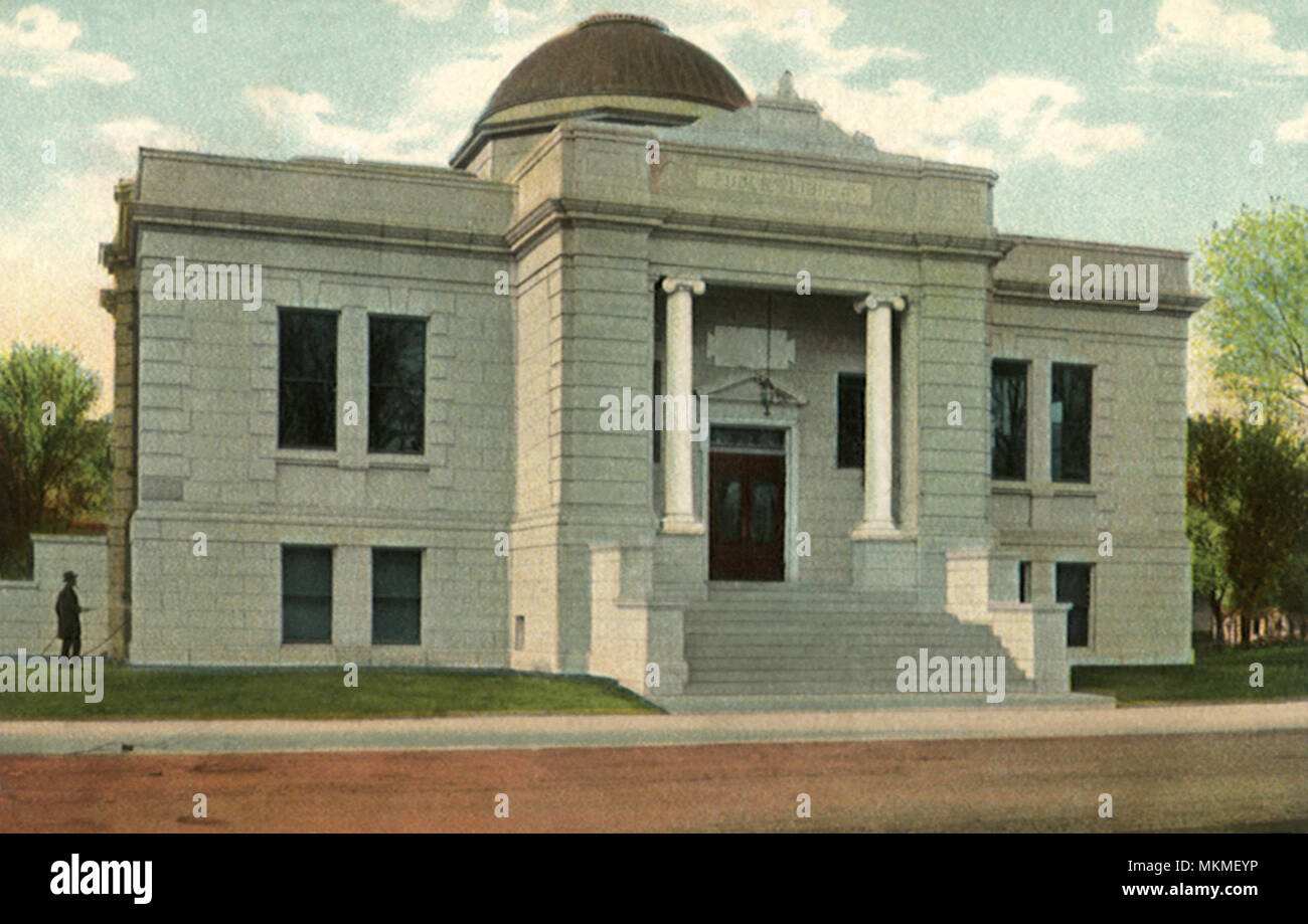 Carthage Public Library Stock Photo Alamy