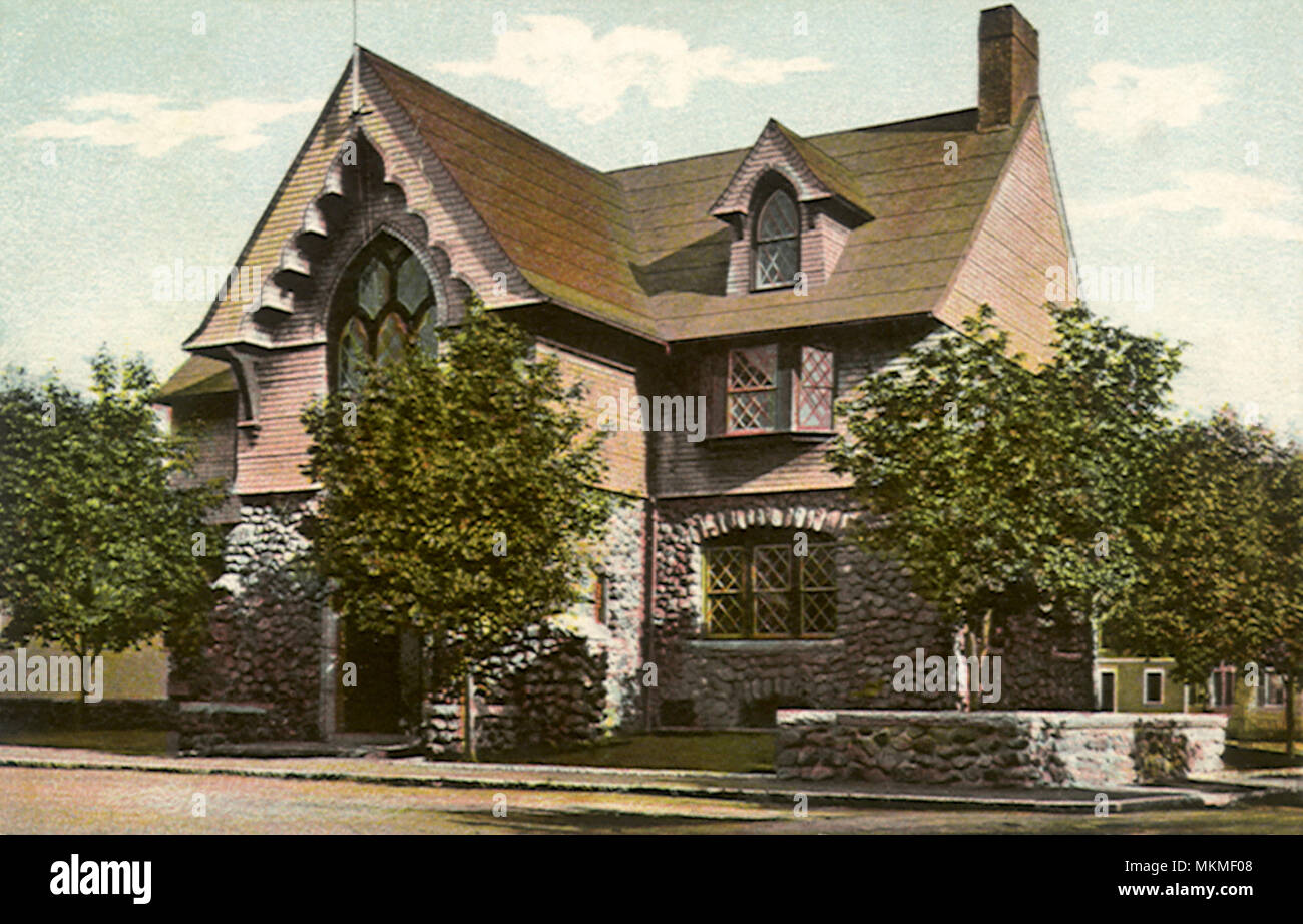 The Public Library. Mansfield Stock Photo Alamy
