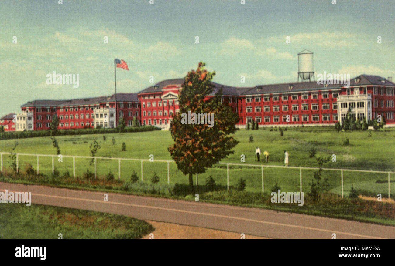 Veterans' Hospital. Tupper Lake Stock Photo Alamy