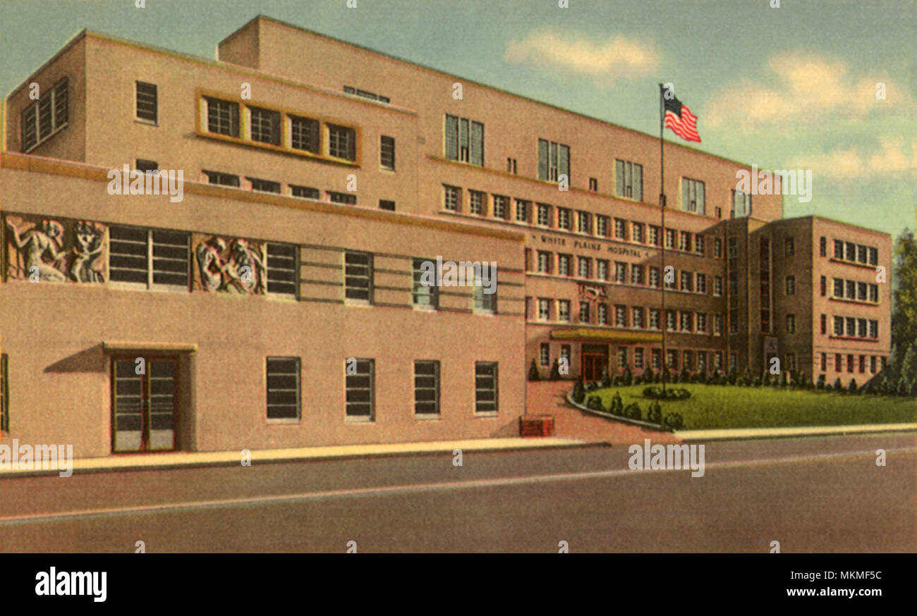 White Plains Hospital. White Plaines. Stock Photo