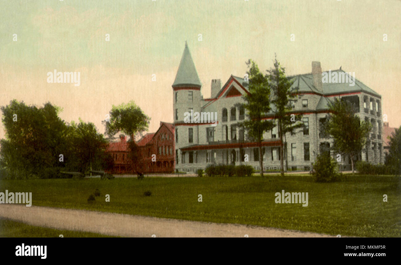 St Lawrence State Hospital. Ogdensburg Stock Photo Alamy