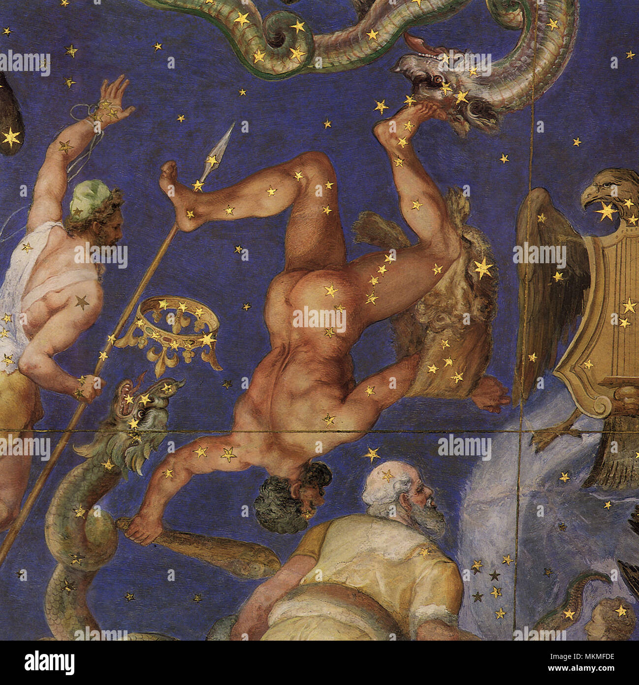 Constellations of hercules hi-res stock photography and images - Alamy