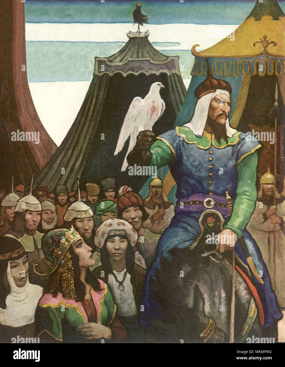 Genghis Khan Stock Photo