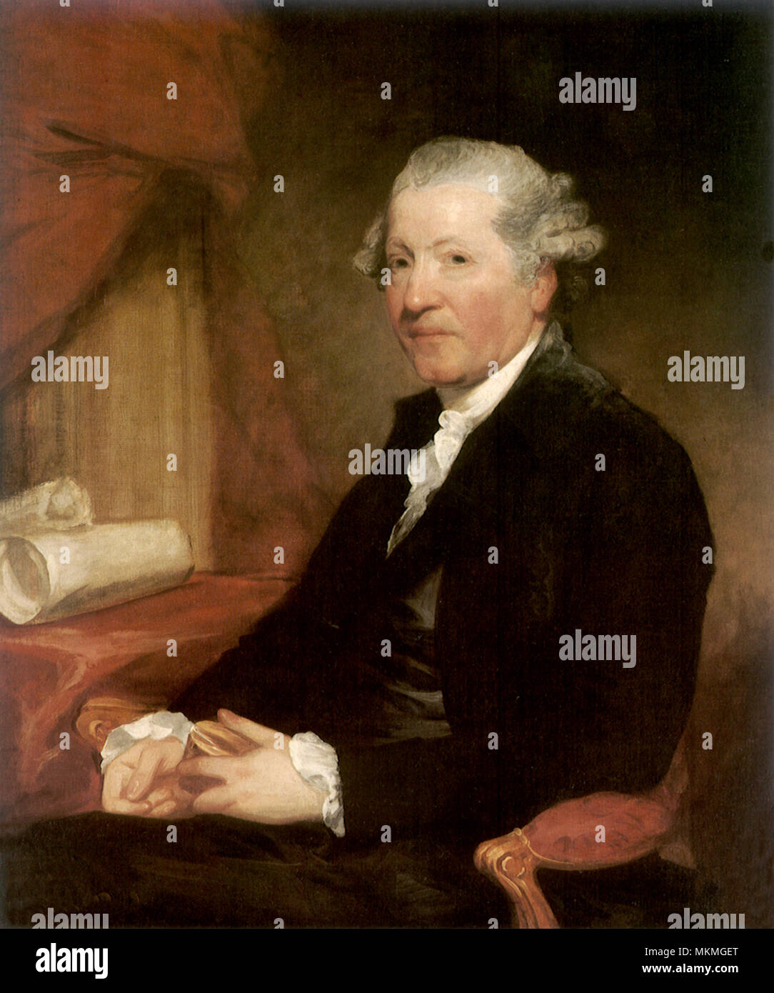 Sir Joshua Reynolds Stock Photo