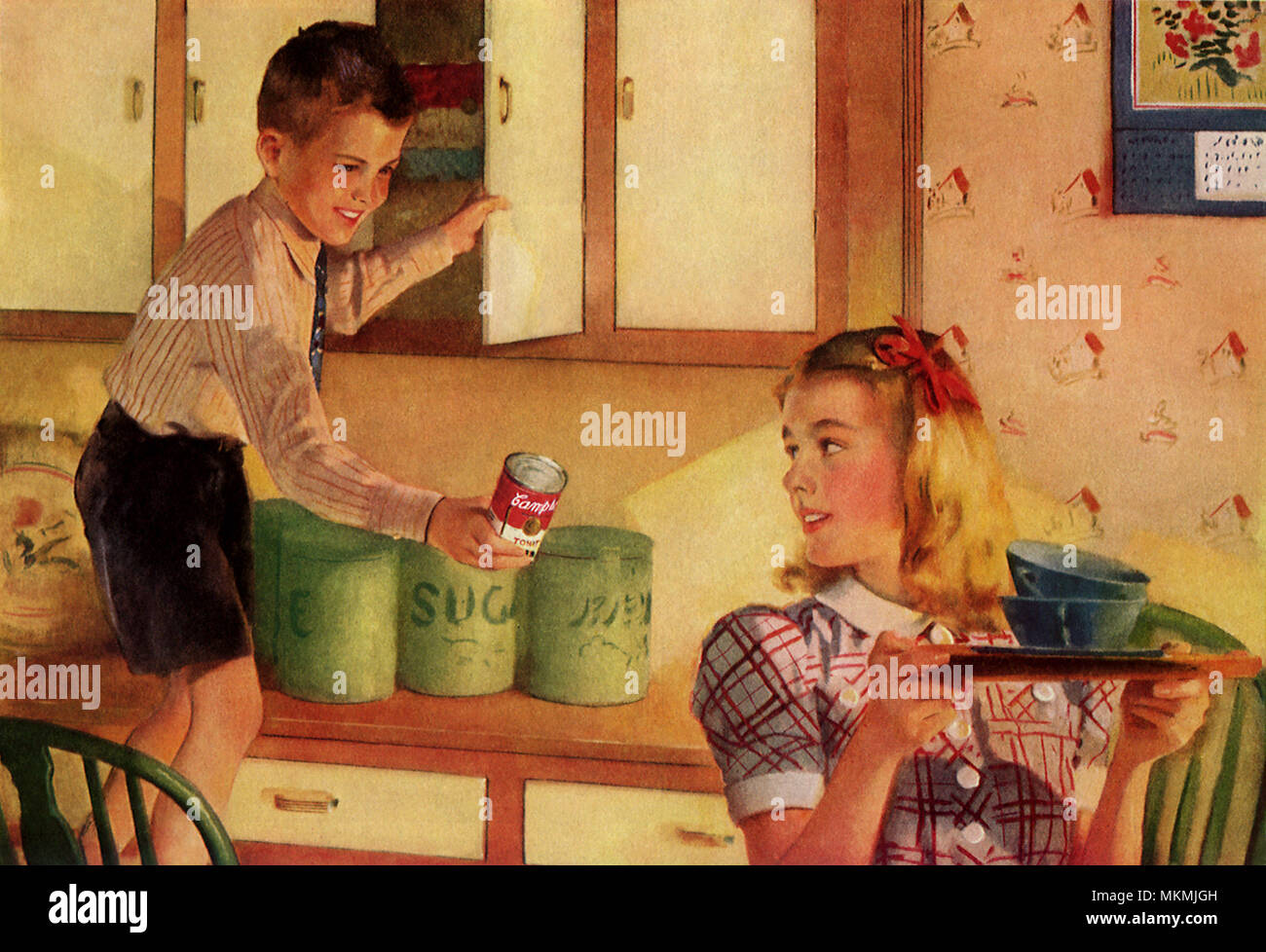 Soup For Lunch Stock Photo Alamy