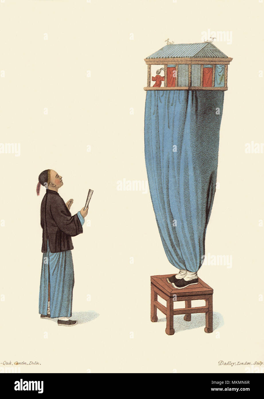 Chinese Puppet Show Stock Photo Alamy