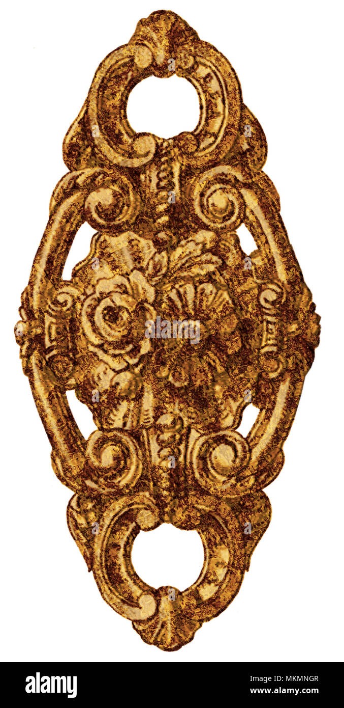 Bronze Ornament Stock Photo