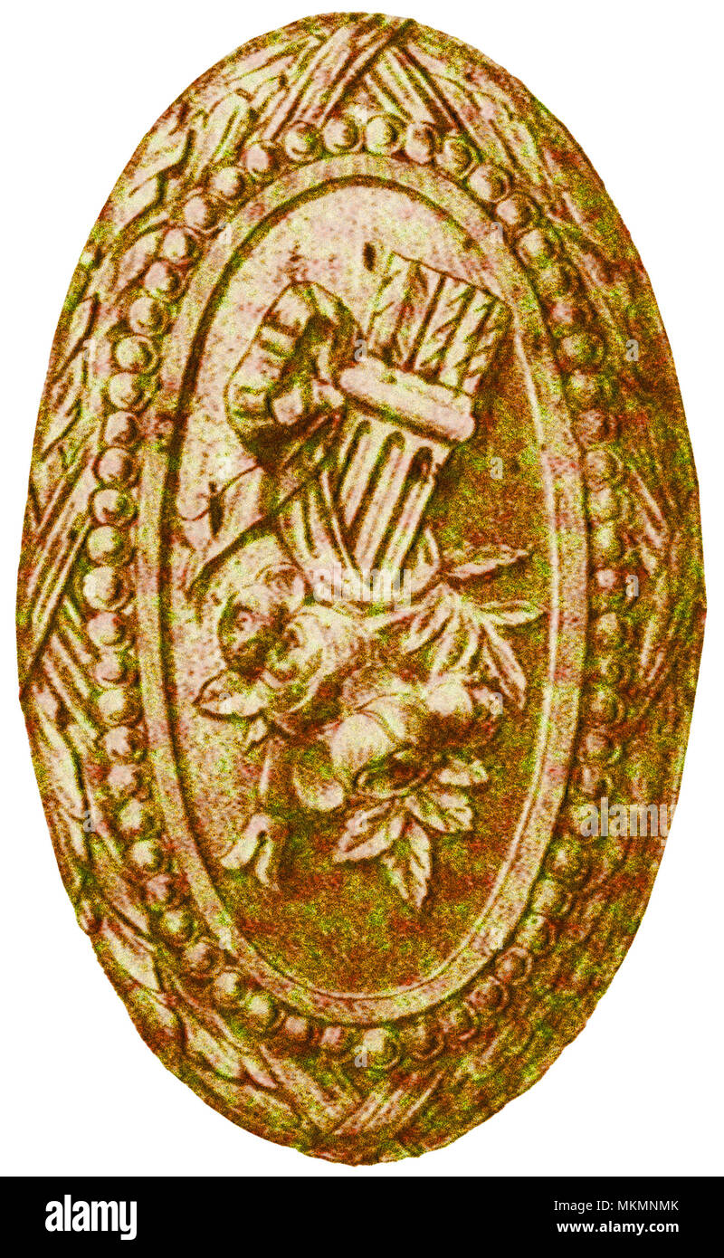 Column with Roses Stock Photo - Alamy