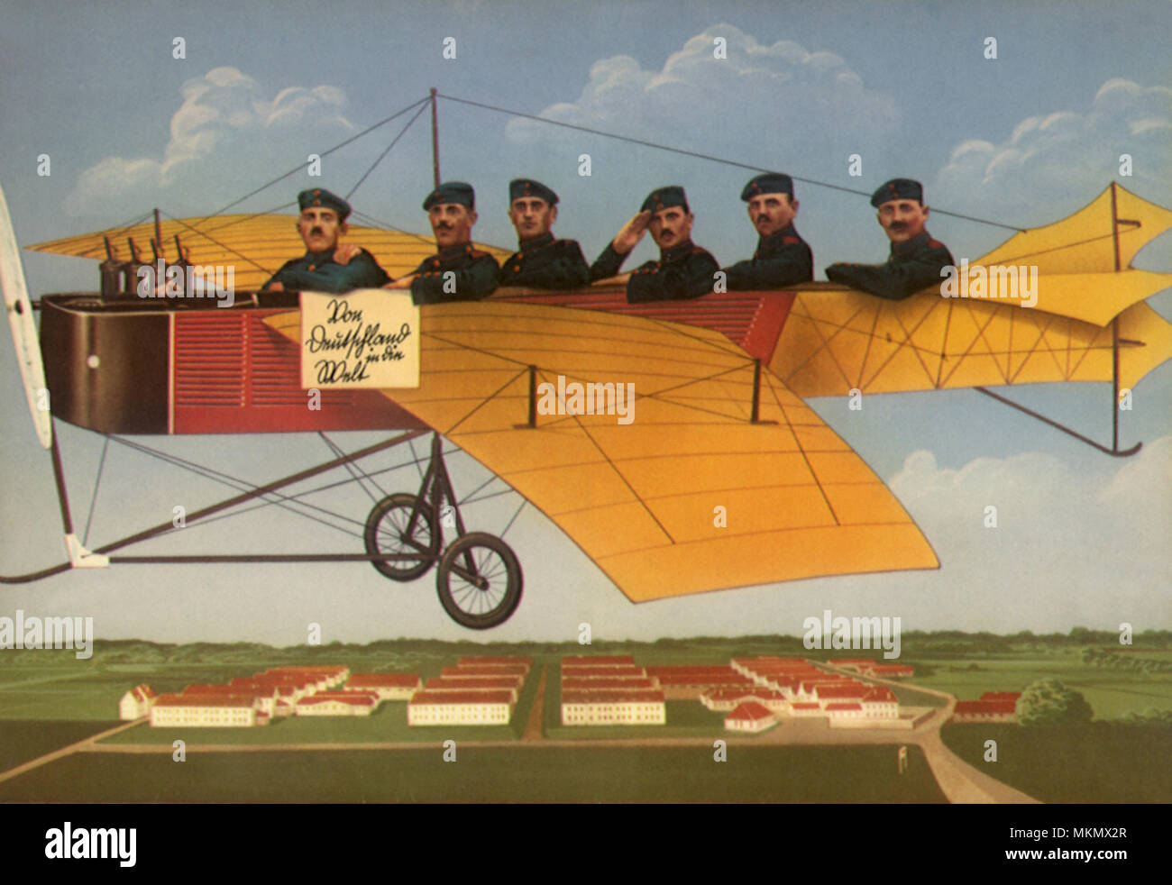 Early German Aviation Stock Photo