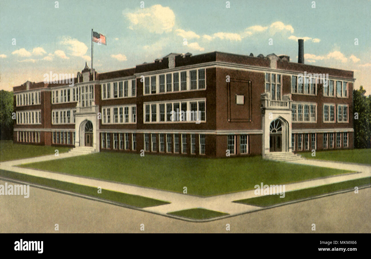 High School. Logansport Stock Photo Alamy