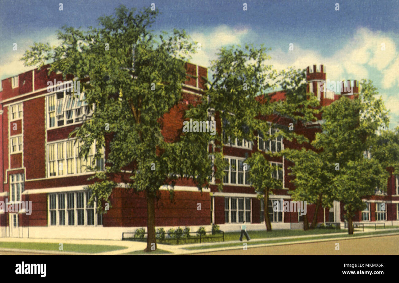 Township High School. Waukegan Stock Photo Alamy