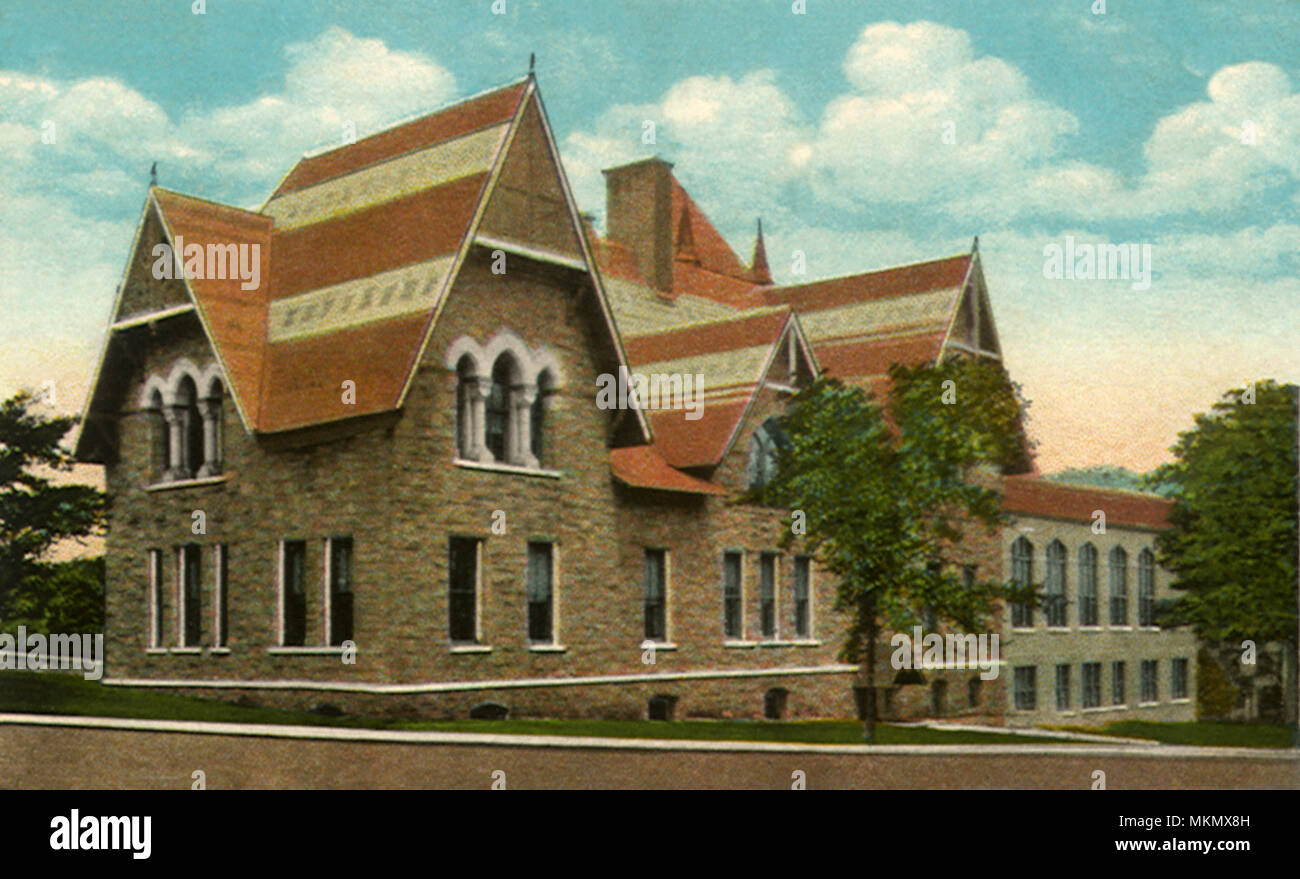 Bulkeley High School. New London Stock Photo Alamy