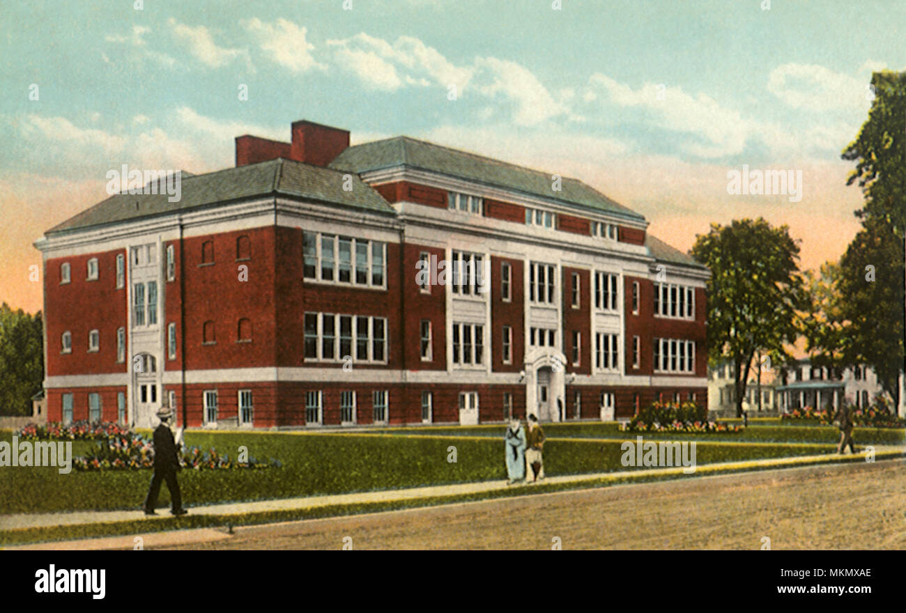 Saugerties High School. Saugerties Stock Photo - Alamy