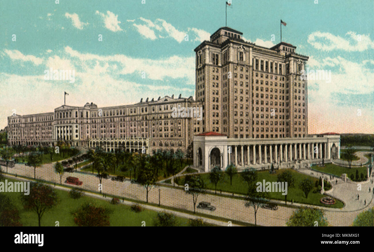 Battle Creek Sanitarium. Battle Creek. Stock Photo