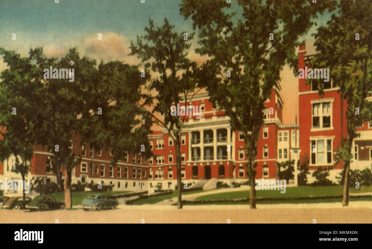 Central Maine General Hospital. Lewiston Stock Photo Alamy
