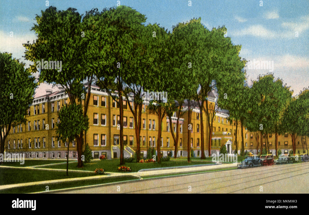 St. Anthony's Hospital. Rockford Stock Photo Alamy