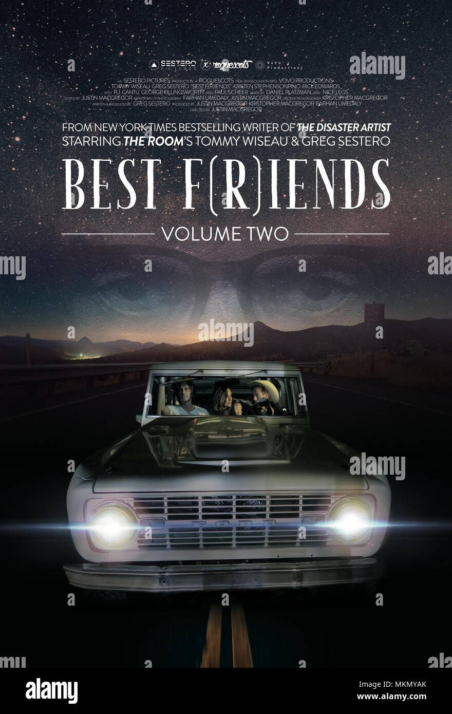 BEST F(R)IENDS: VOLUME TWO, US poster, from left: Greg Sestero, Kristen
