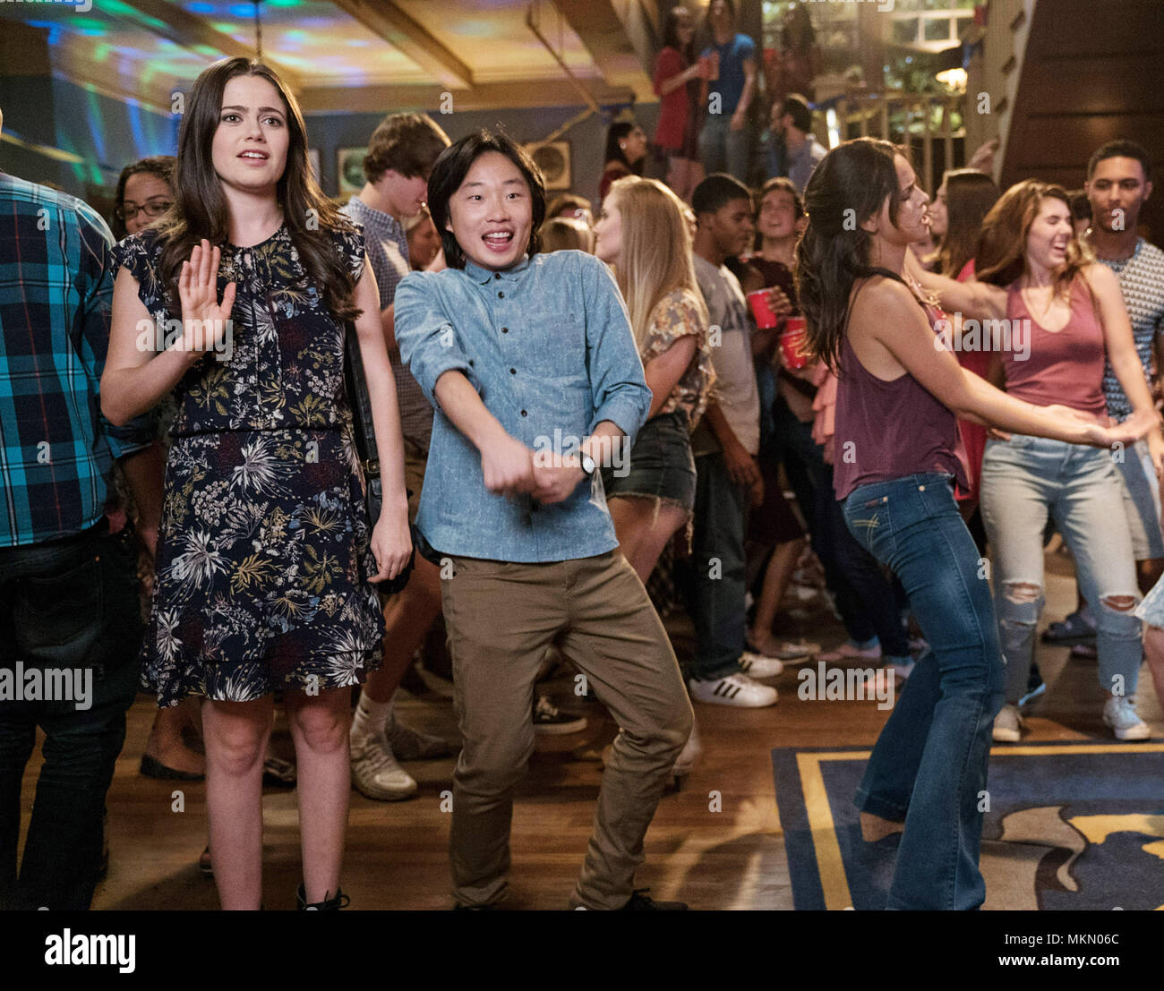 LIFE OF THE PARTY, from left: Molly Gordon, Jimmy O. Yang, Jessie Ennis