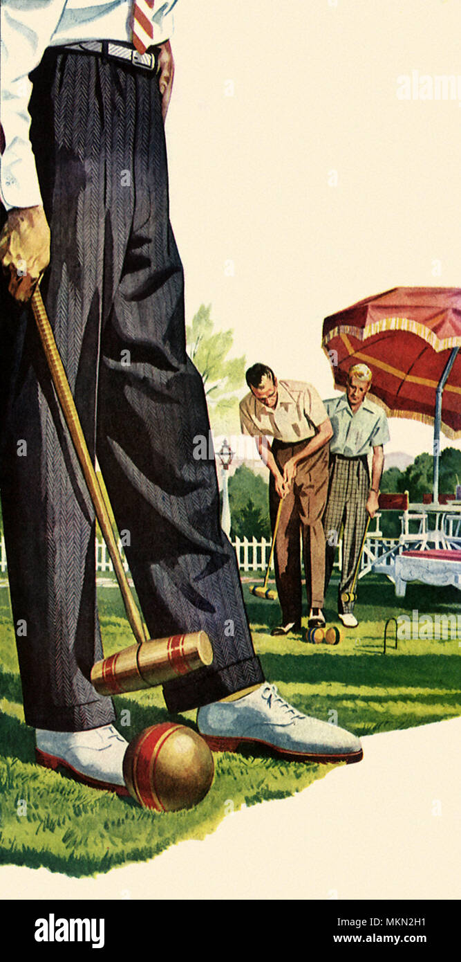 Vintage croquet hires stock photography and images Alamy