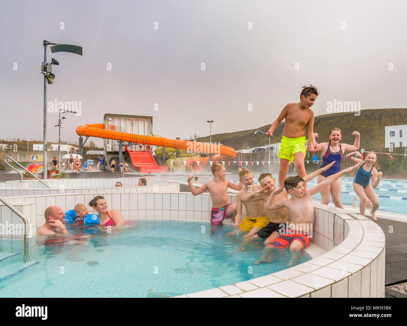 Neighbors Bathing